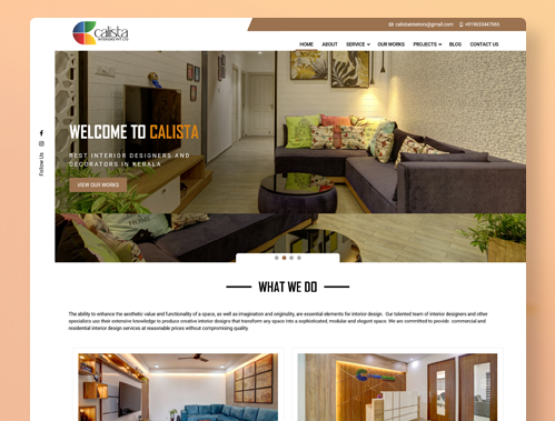 www.calistainteriors.in